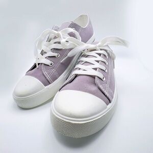Josiny Women's Low Top Sneaker Lavender